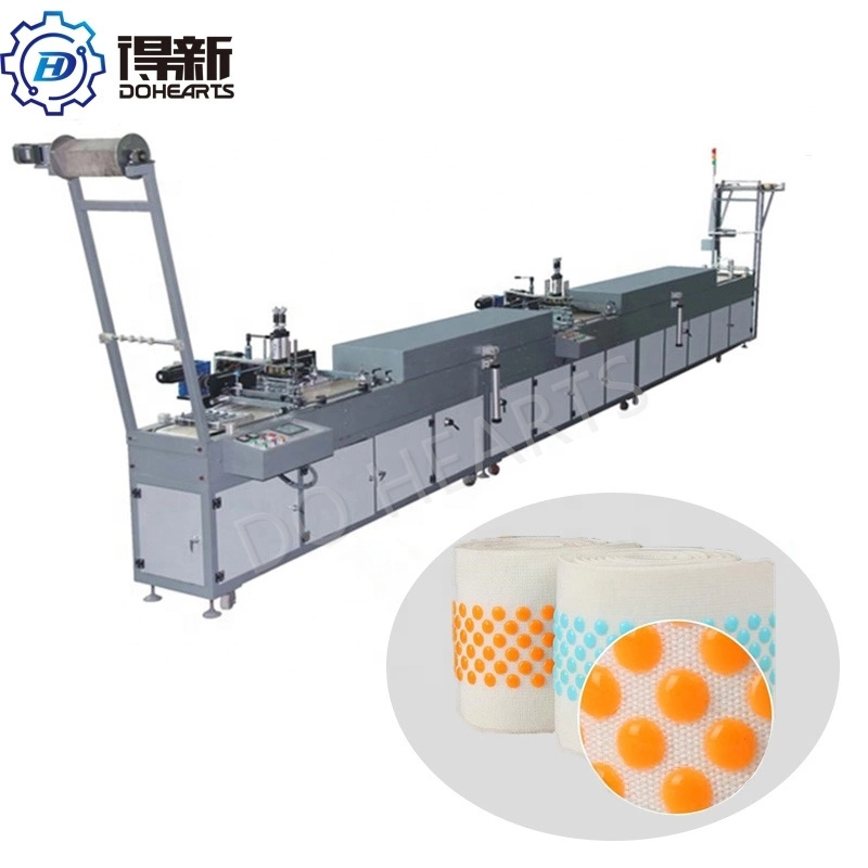 Preis der elastischen Bänder Siebdruckmaschine mit großer Produktionskapazität