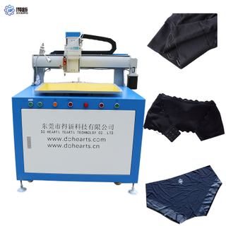 Unterwäsche-Silikondruckmaschine für flache und kreisförmige Silikonbeschichtung von Sportknieschonern