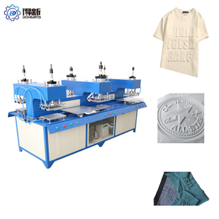 T-Shirt Lable Press Machine 3D Silicon Logo Deboss Machine