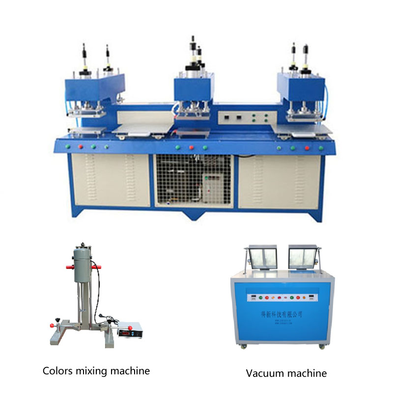 Hydraulik -Silikon -Etikett -Präge -Maschine für Ledermarke Pressmaschine