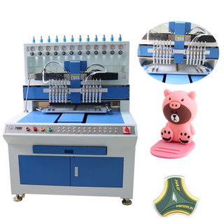 Günstige automatische 24-Farben-PVC-Spendermaschine zur Herstellung von PVC-Markenzeichen